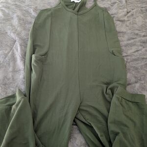 Sincerely Jules Forest Green Jumpsuit